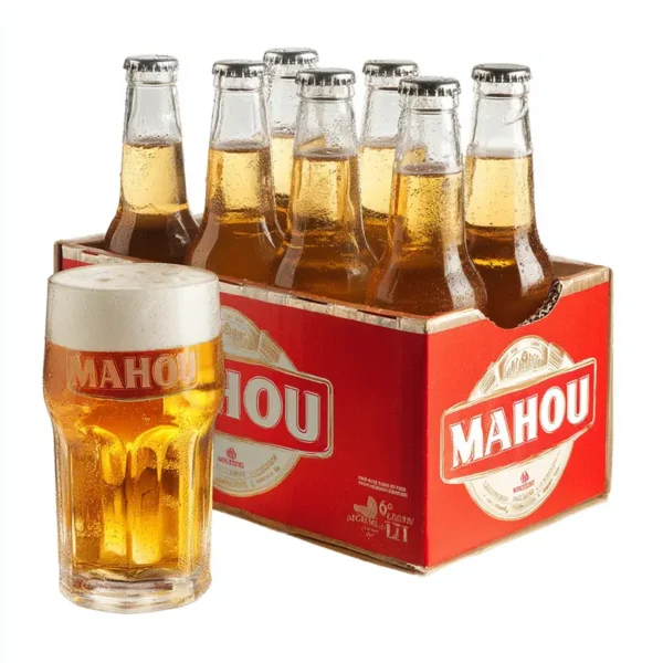Cerveza Mahou 6x33cl